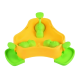 Dooee Pet Toy Interactive 3 in 1 Feeder Yellow Dooee Pet Toy Interactive 3 in 1 Feeder Yellow